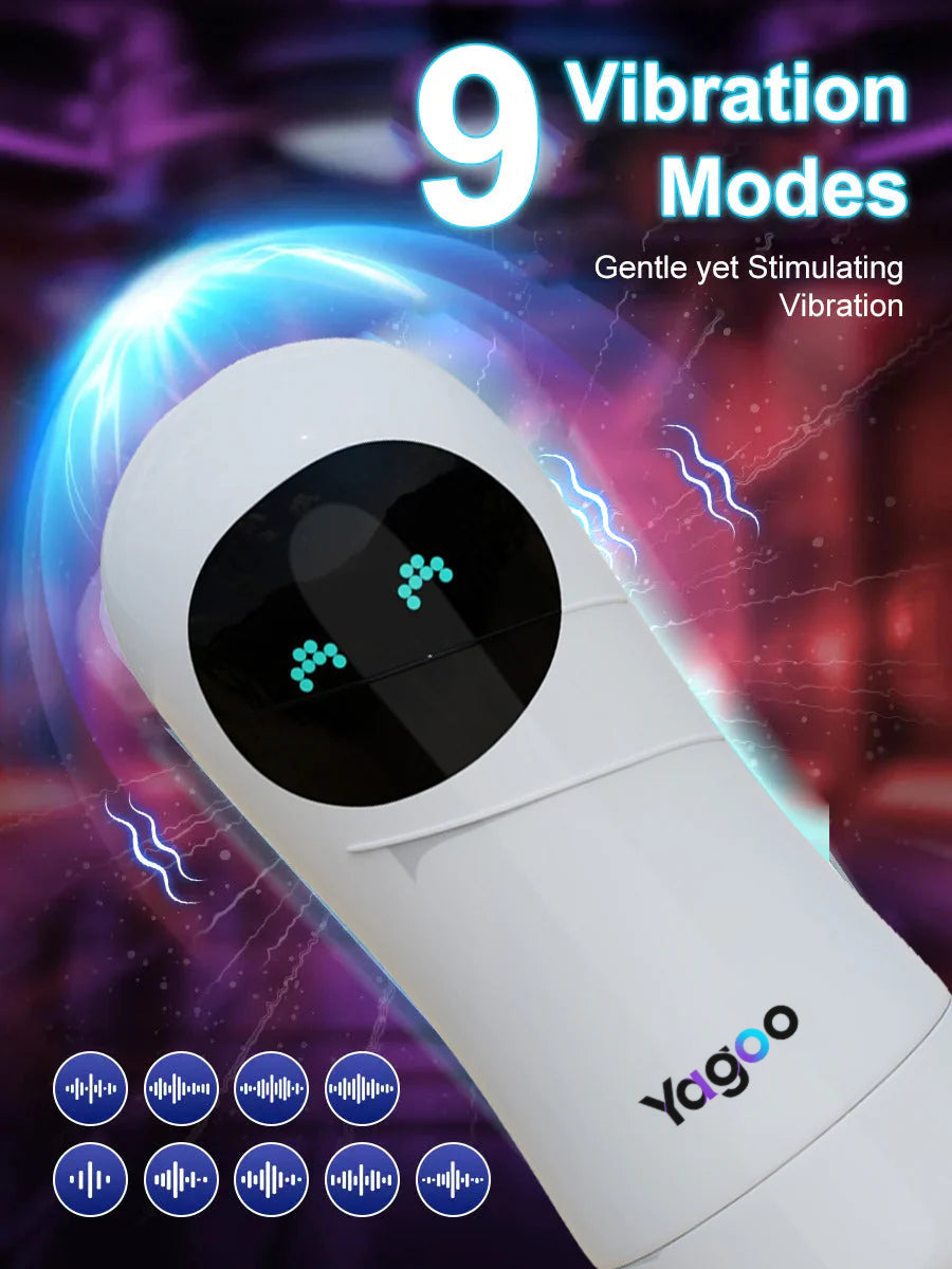 Product showing multiple adjustable vibration settings