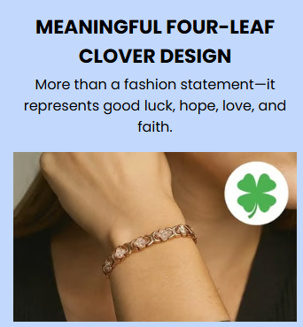 🔥 Reignite Your Male Energy with the Lucky Clover Bracelet