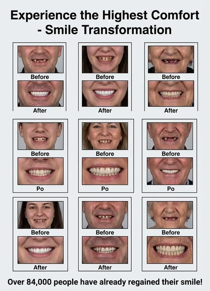 🏆Ends Today: 50% OFF! 🏆2026 Bestselling Product🦷 Fit for a Fresh Smile, Say Goodbye to Wearing Discomfort!