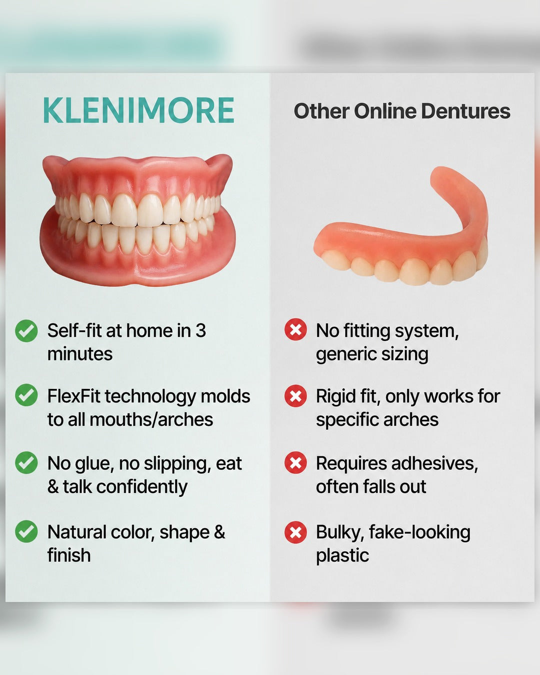 🏆Ends Today: 50% OFF! 🏆2026 Bestselling Product🦷 Fit for a Fresh Smile, Say Goodbye to Wearing Discomfort!