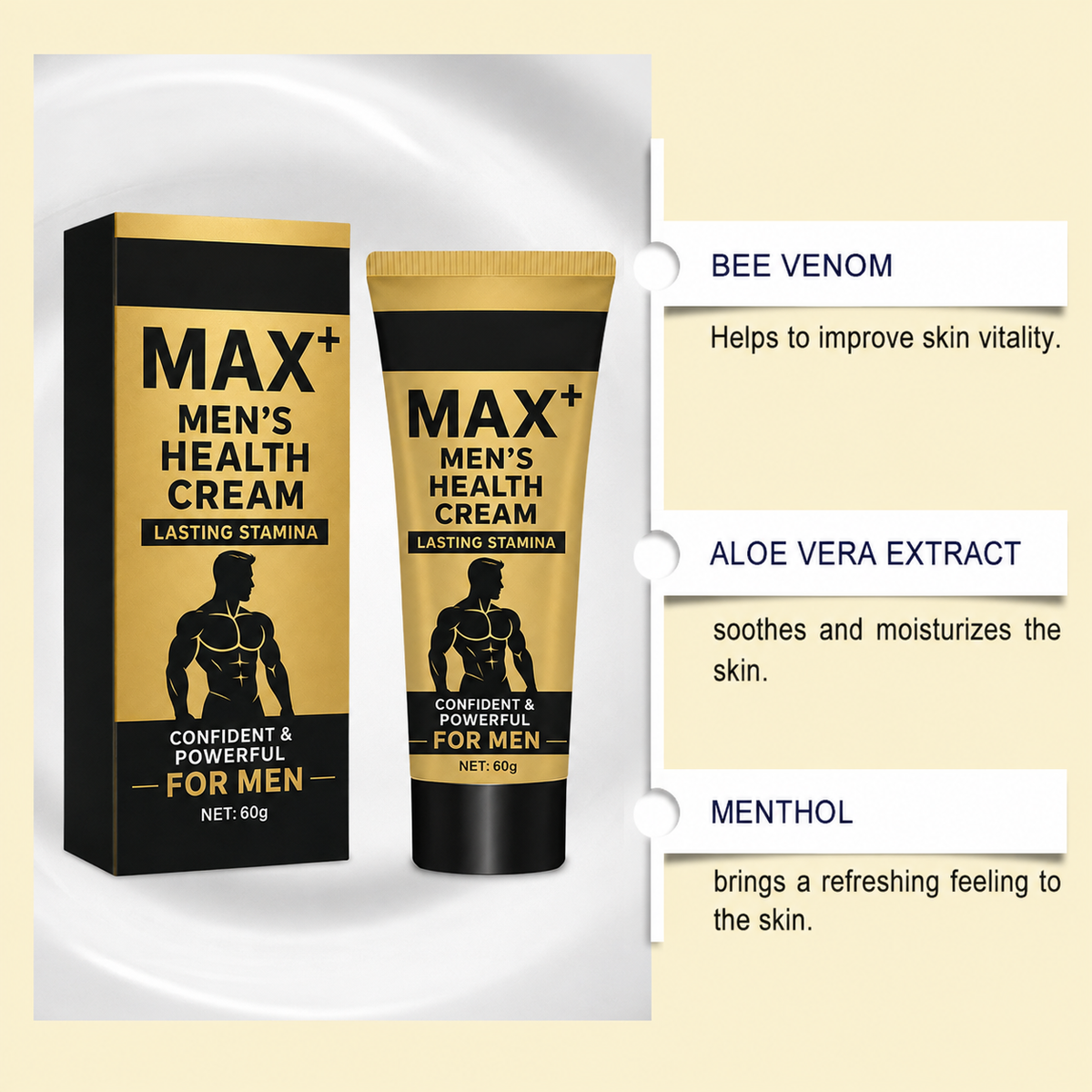 MAX Plus formula ingredient overview